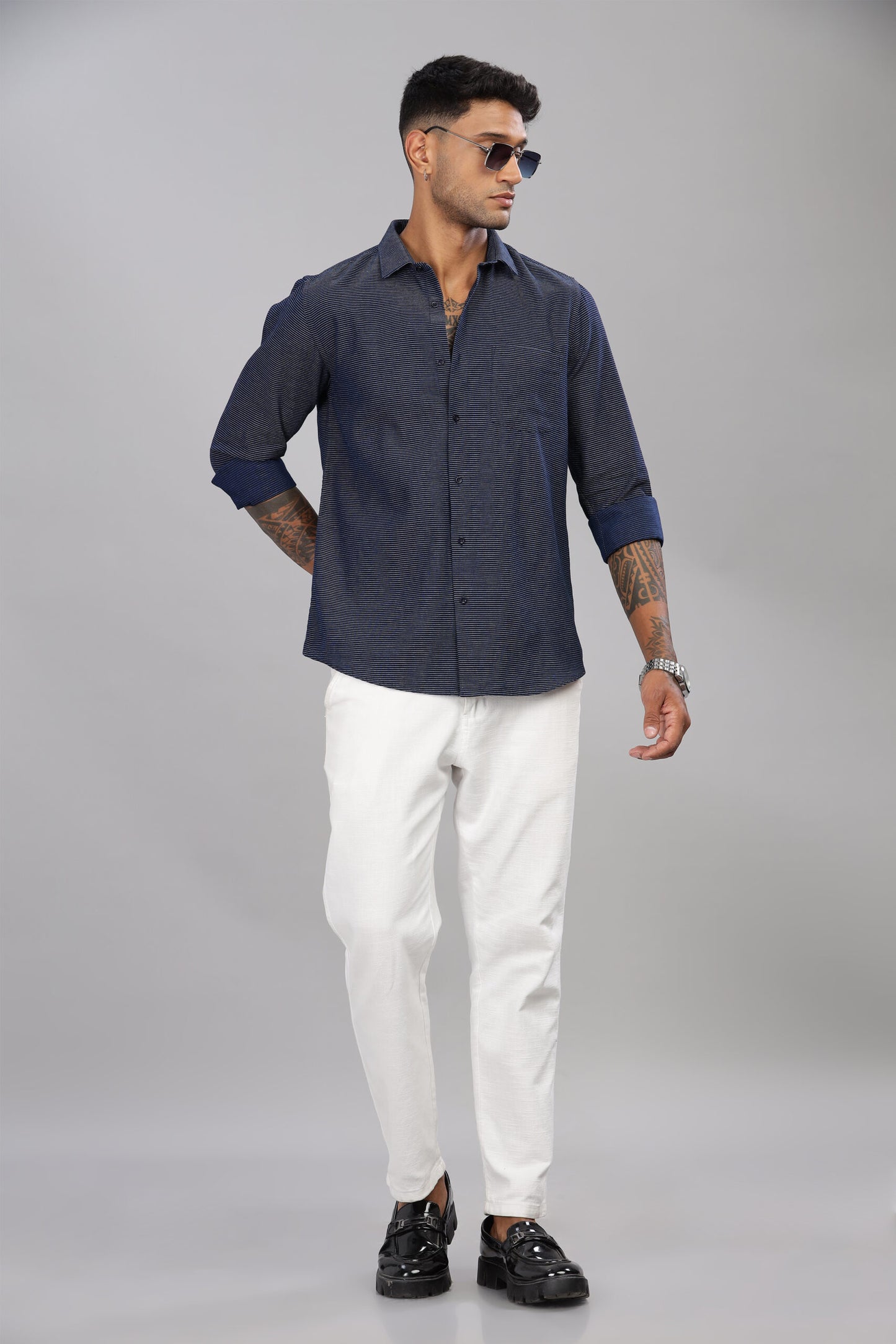 Cotton Stripe Shirt