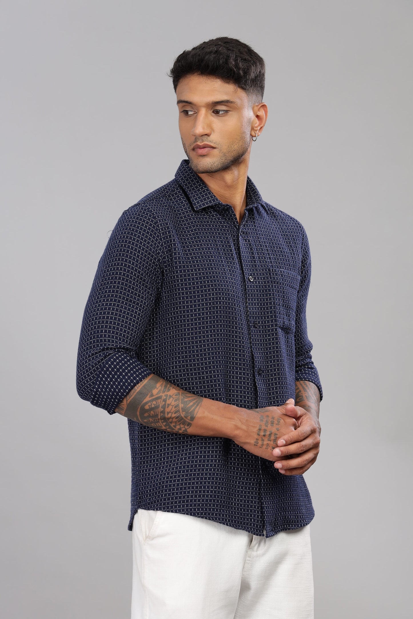 Cotton Check Shirt