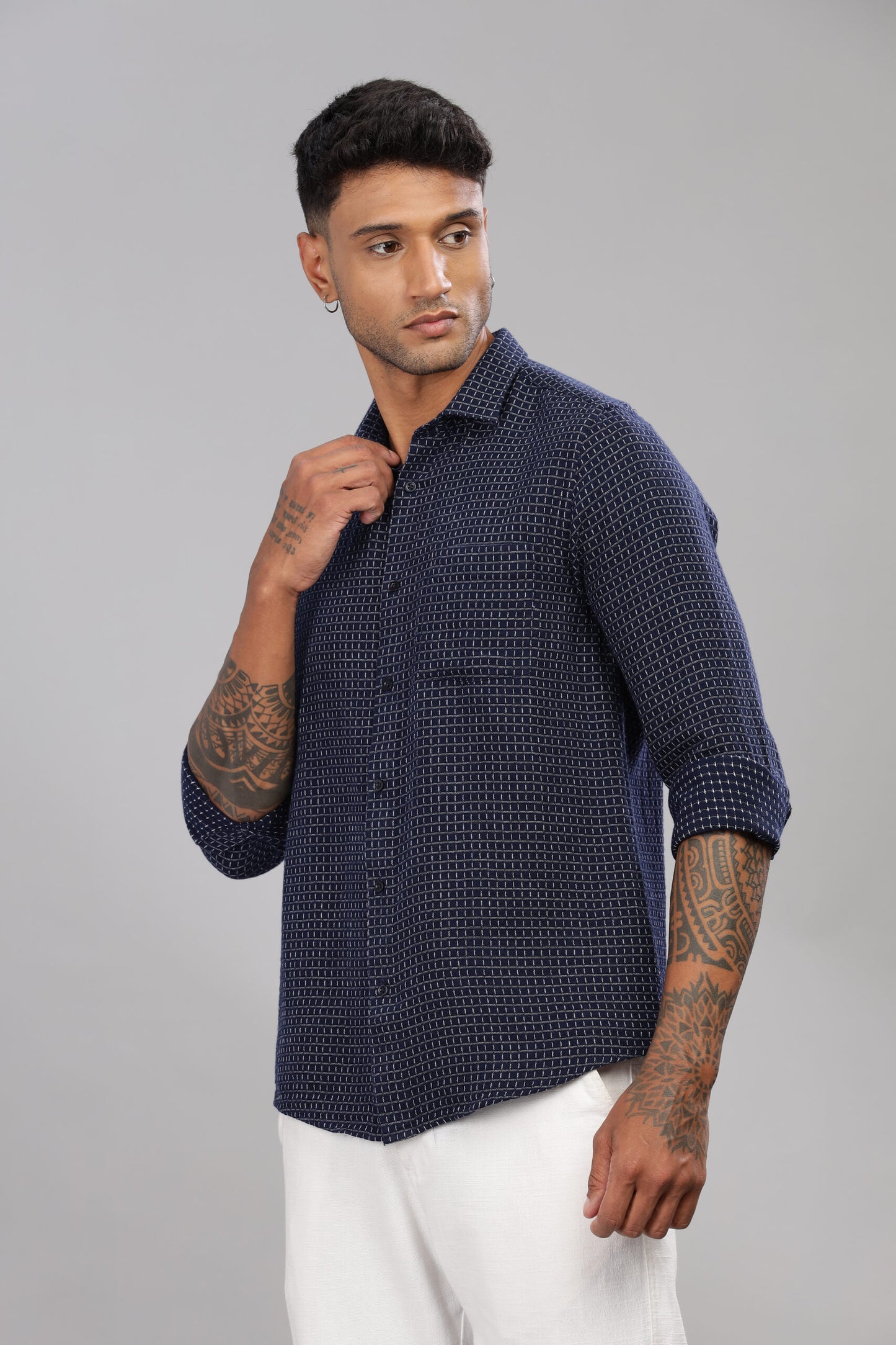 Cotton Check Shirt