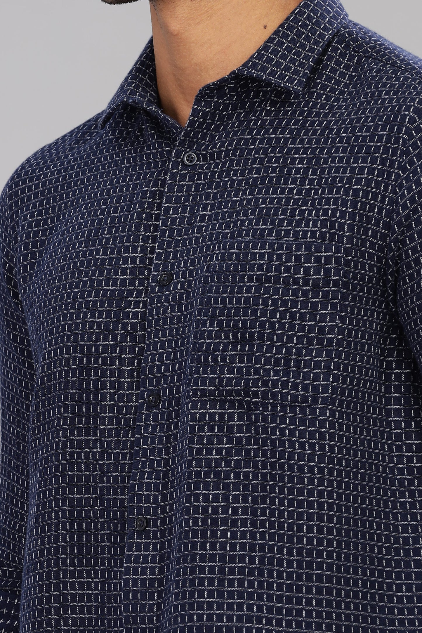 Cotton Check Shirt
