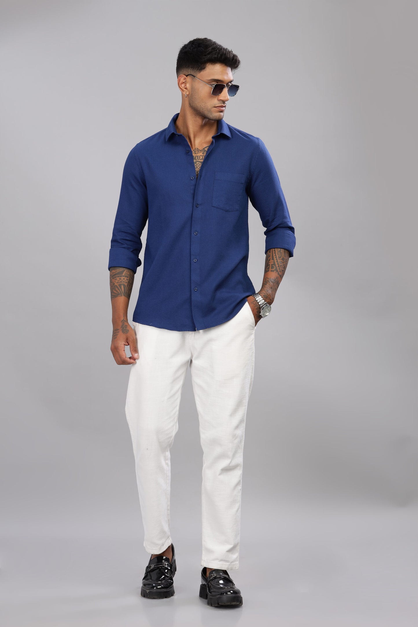 Premium Cotton Plain Shirt