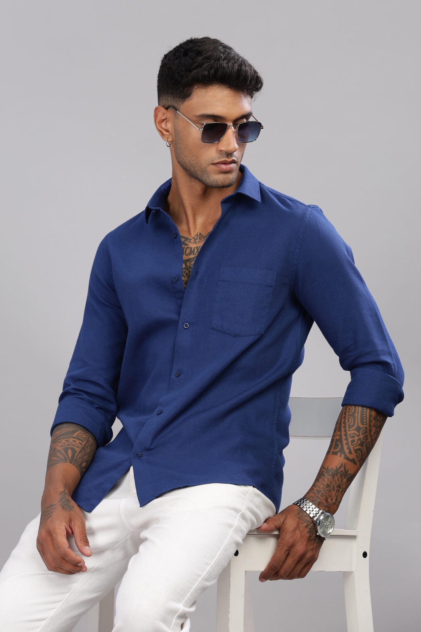 Premium Cotton Plain Shirt