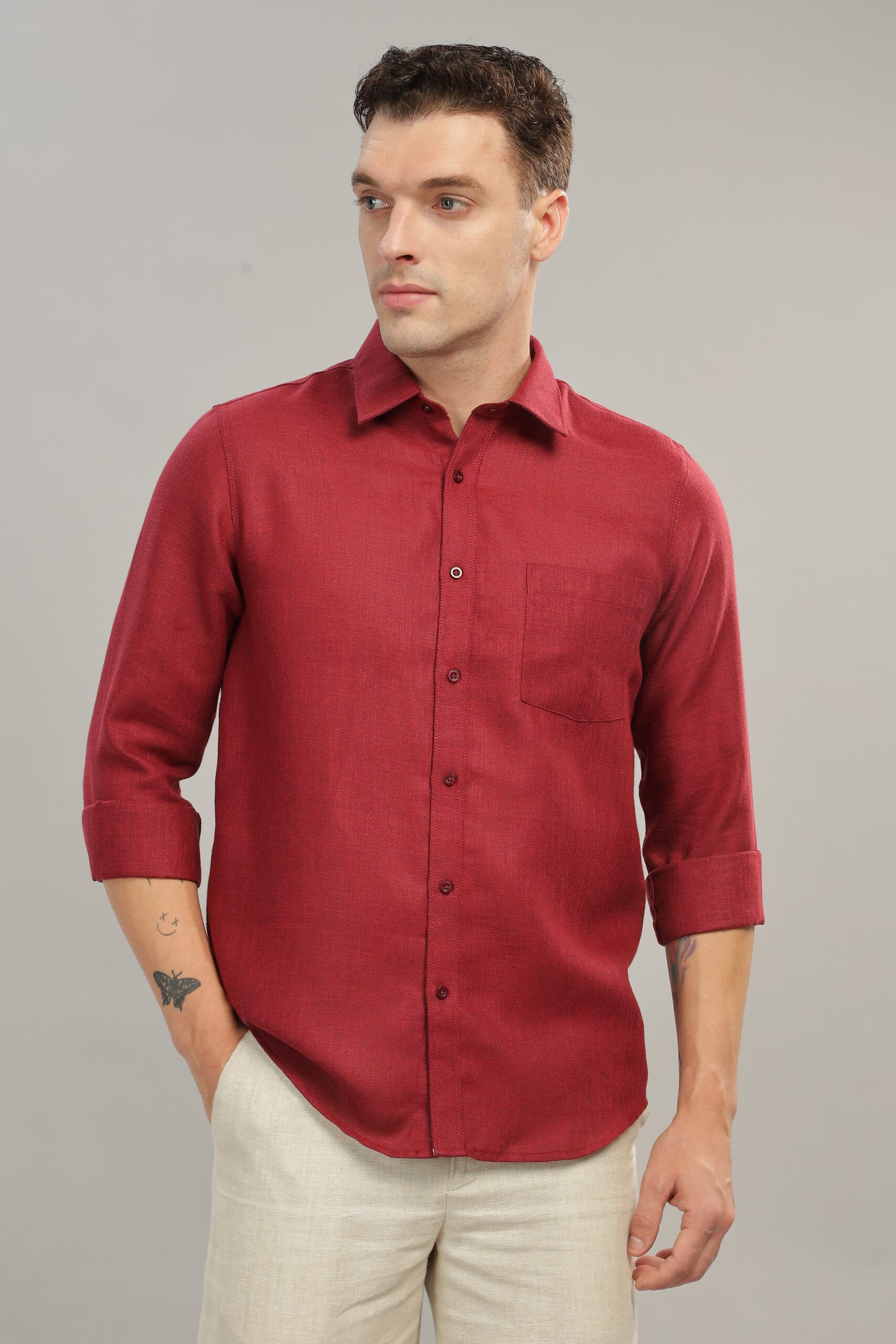 Linen Solid Shirt