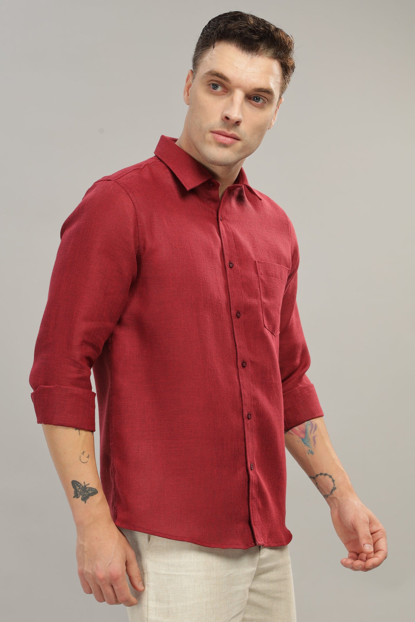 Linen Solid Shirt