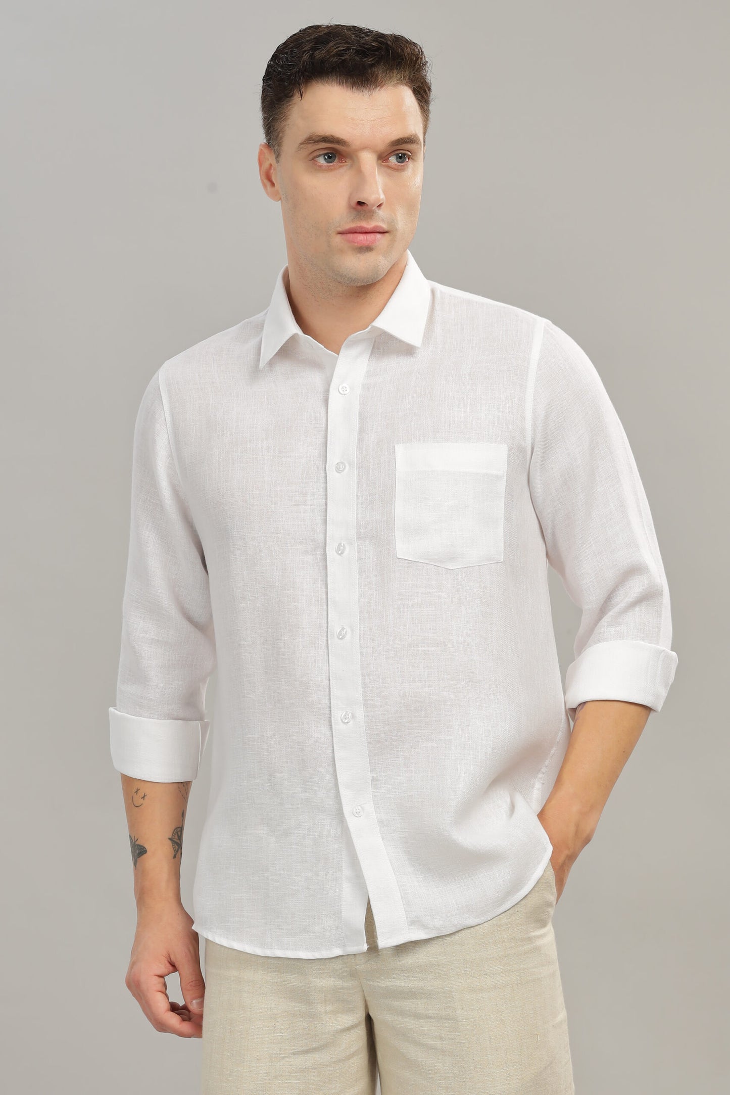 Linen Solid Shirt