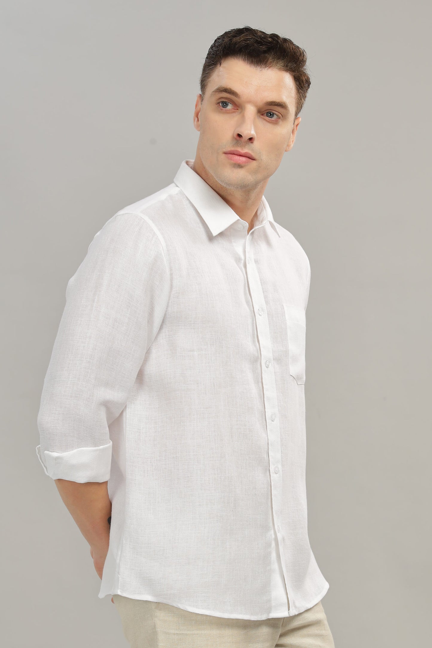 Linen Solid Shirt