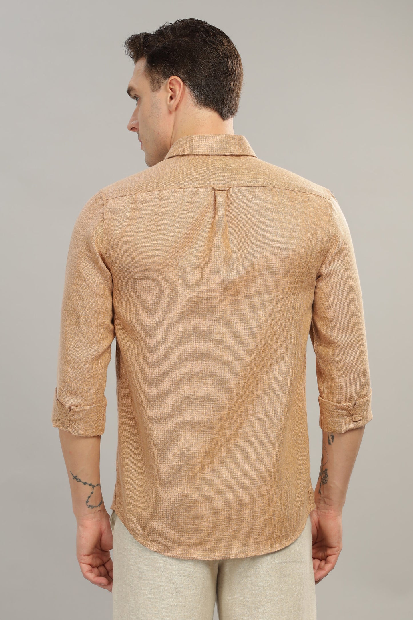 Linen solid shirt