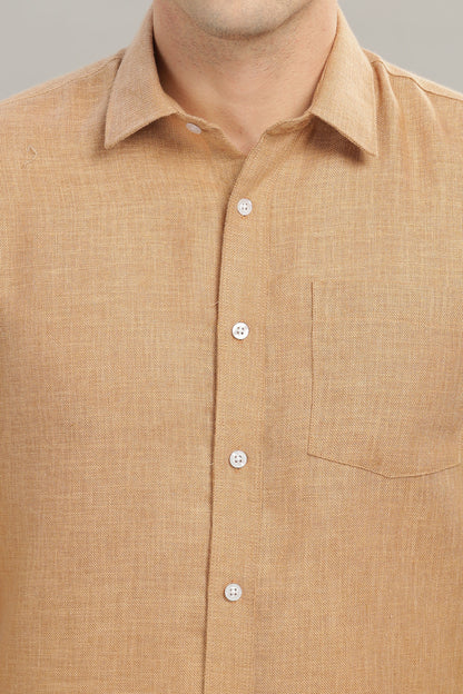 Linen solid shirt