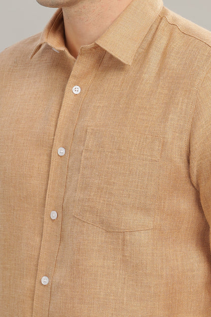 Linen solid shirt