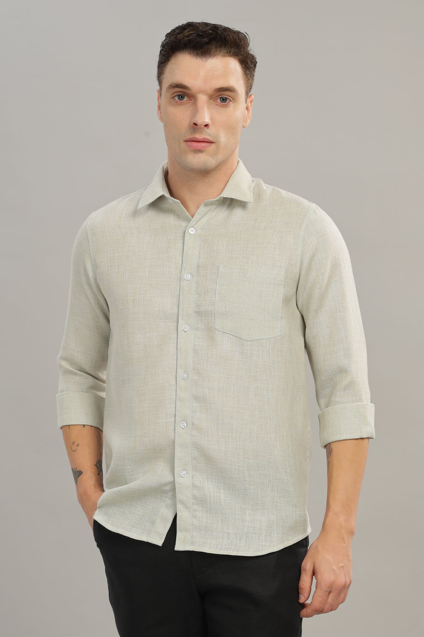 Linen Solid Shirt