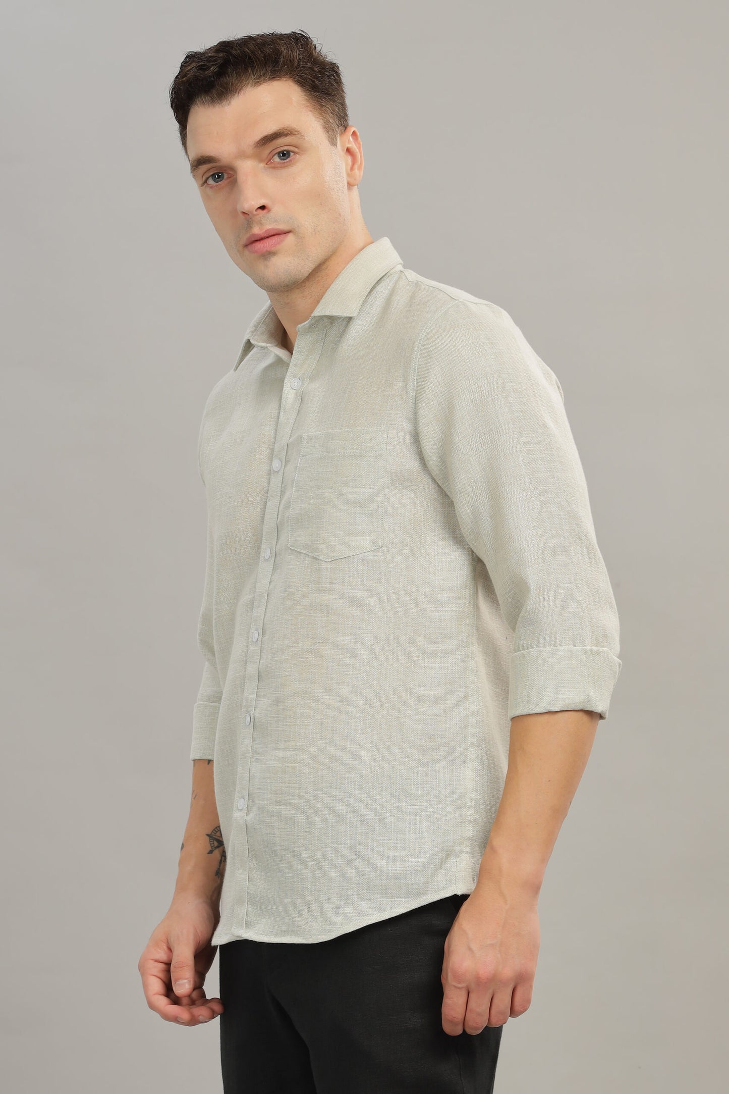 Linen Solid Shirt