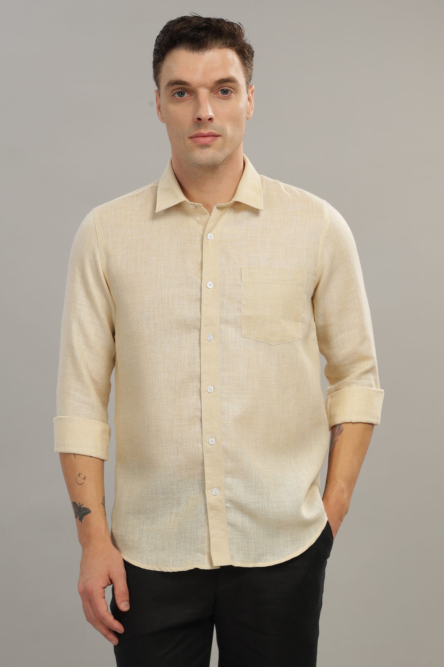Linen Solid shirt