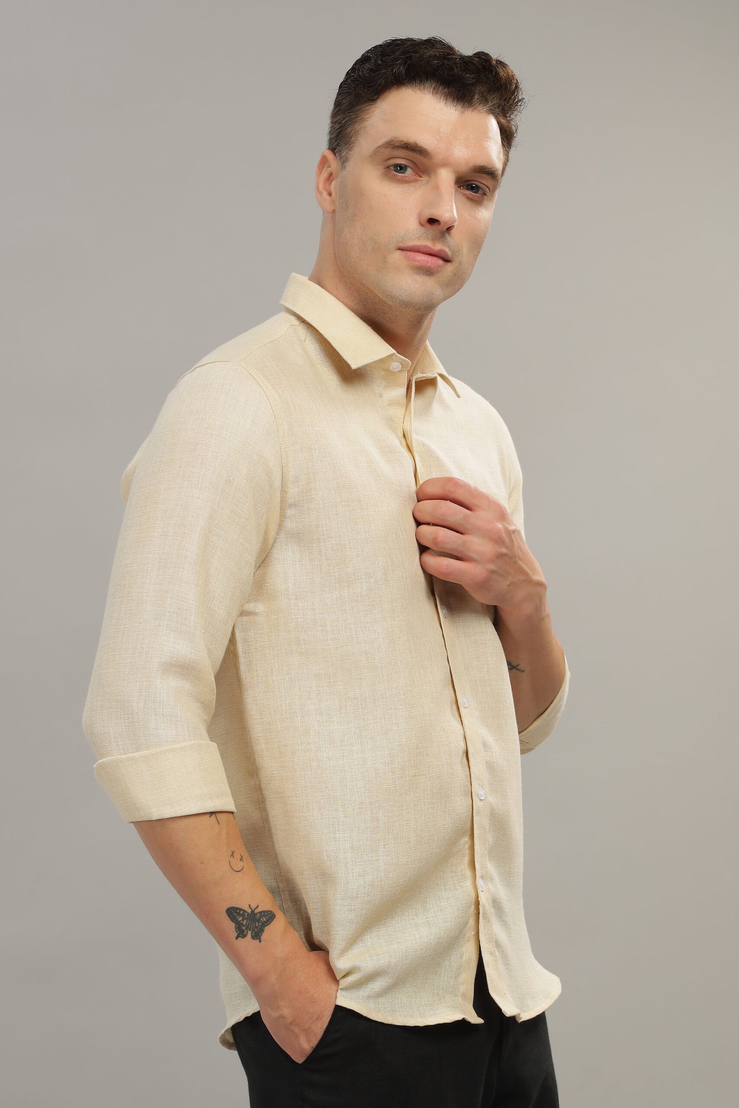 Linen Solid shirt