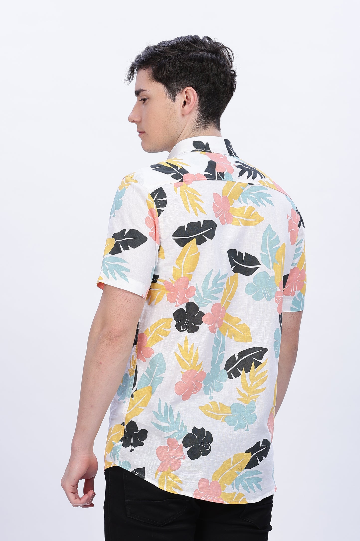 Floral printed shirt
