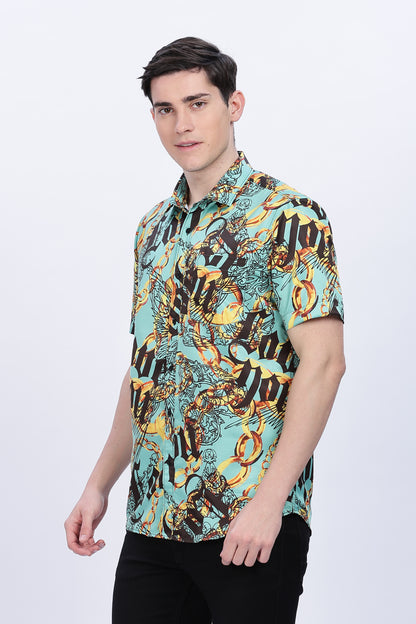 Designer printed shirt