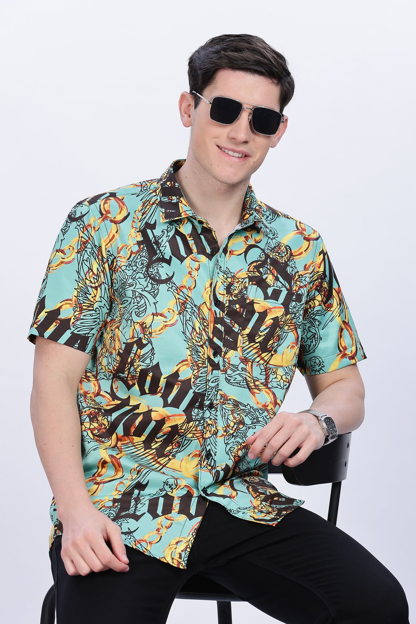 Designer printed shirt