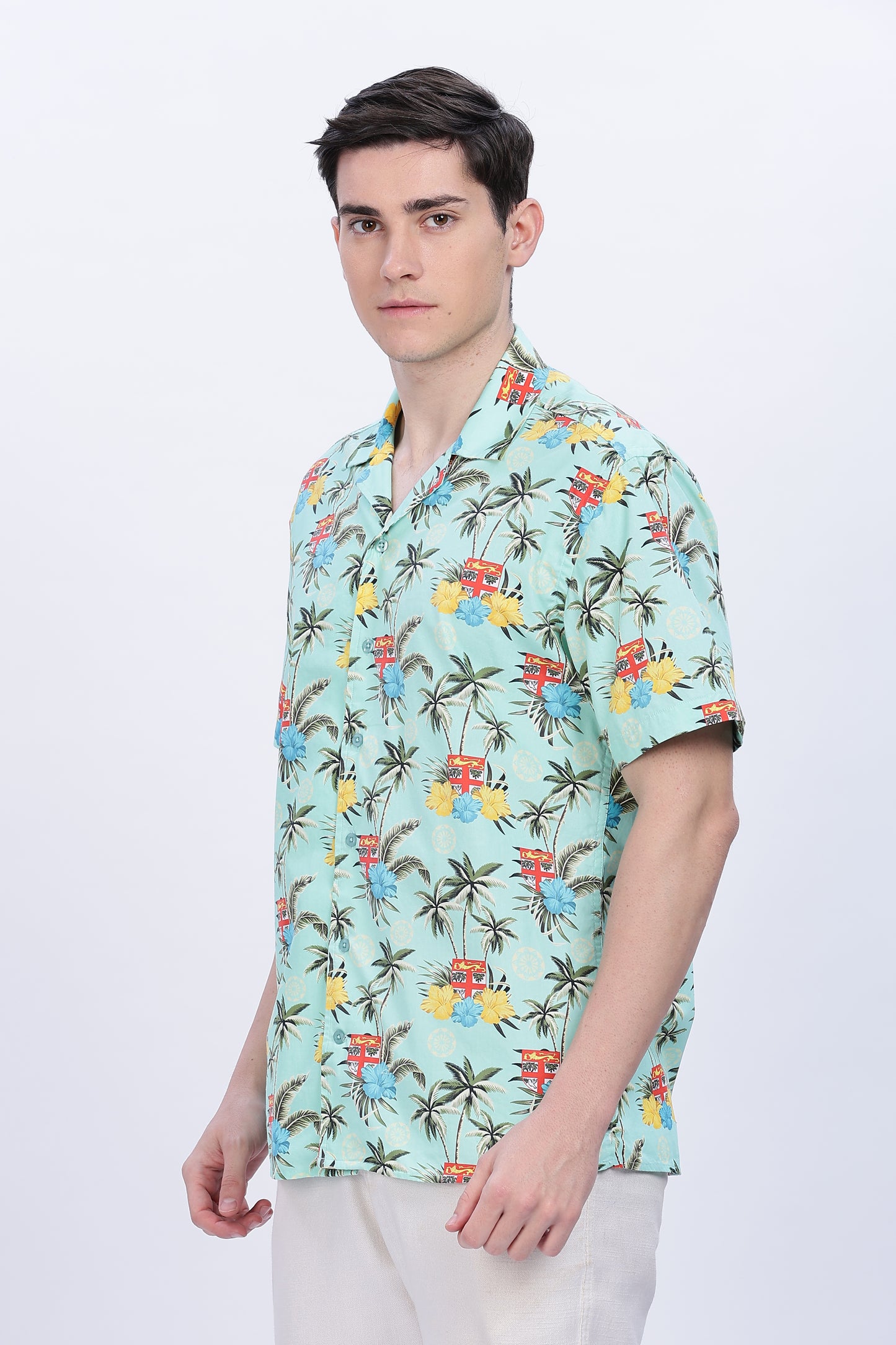 Blue Beach (Half Sleeve slit)