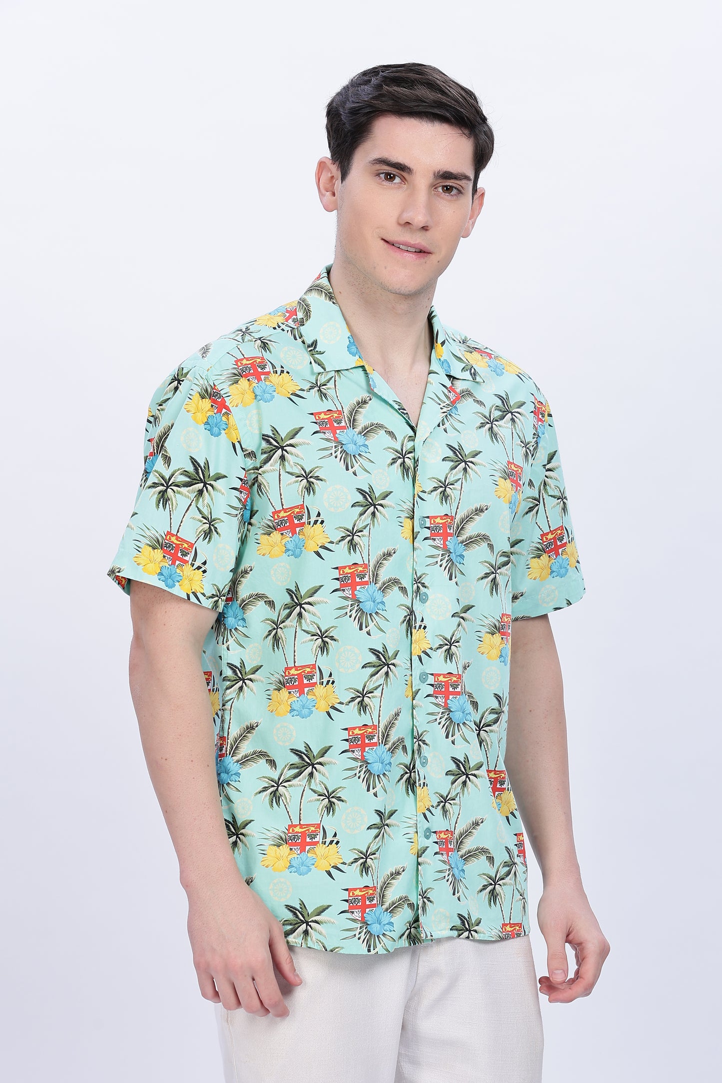 Blue Beach (Half Sleeve slit)