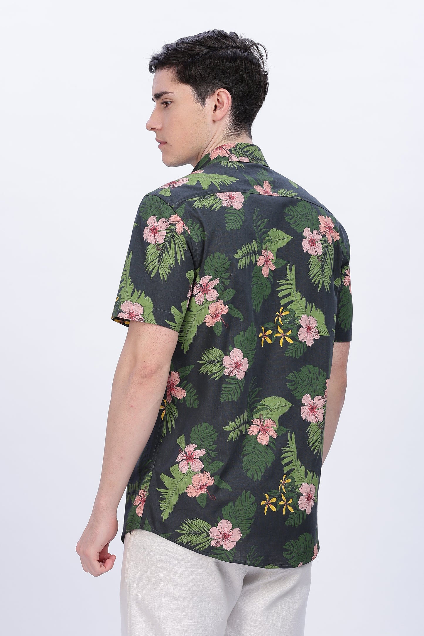 Floral printed shirt