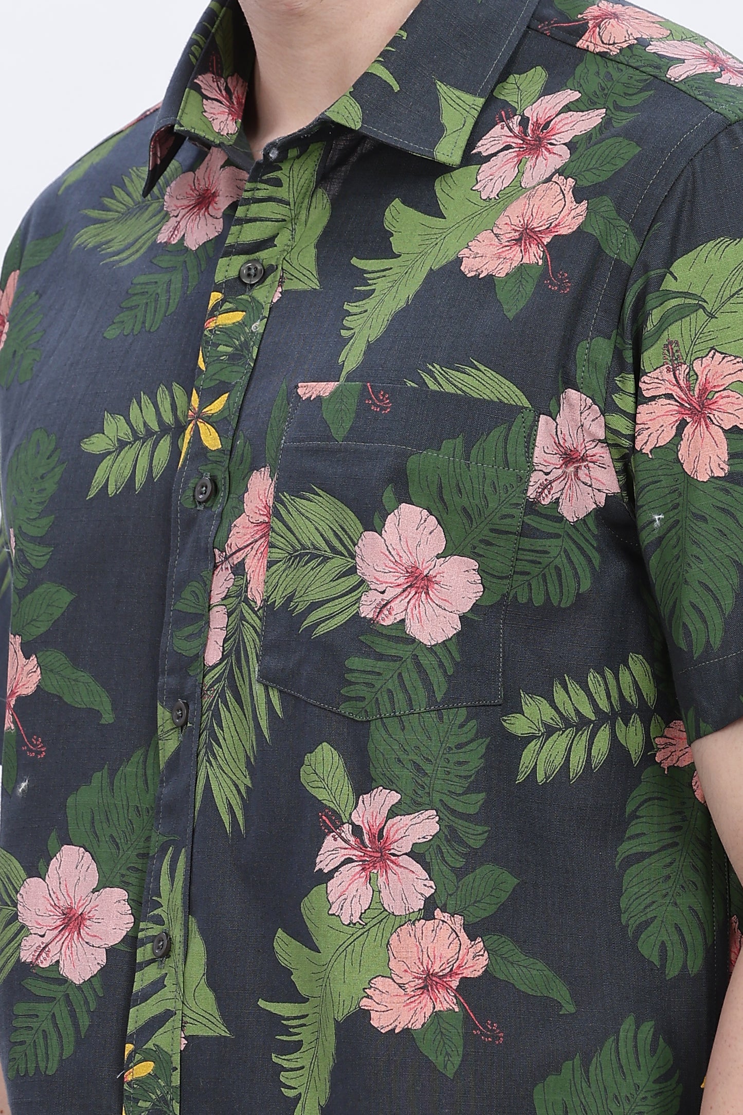 Floral printed shirt