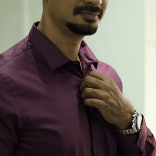 Satin Solid Shirt