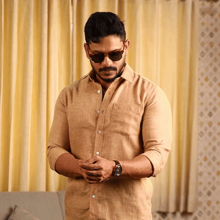 Linen solid shirt