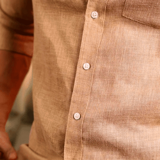 Linen solid shirt